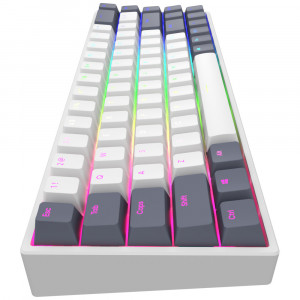 Tastatura Gaming Mecanica Dark Project KD68B Alb / Bleumarin - G3MS
