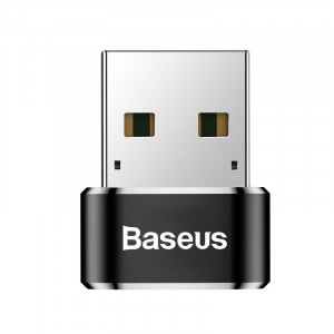 Adaptor USB-C la USB-A Conversie BASEUS 5A (negru) CAAOTG-01