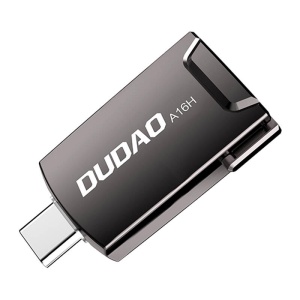 Adaptor HDMI Video Dudao A16H USB-C la HDMI 3840 × 2160 30Hz (Gri)