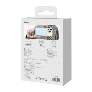 Baterie Externa Powerbank Baseus Magnetic Mini 10000mAh 20W MagSafe (Albastru) PPCX110103