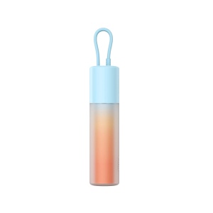 Baterie Externa Powerbank Baseus Popsicle 5200mAh 20W Cablu Lightning Incorporat + Cablu Alb Baseus Simple USB-C - USB-C 60W/20V/3A/30cm (Albastru/Portocaliu)