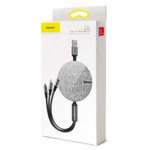Cablu incarcare rapid 3in1 Baseus