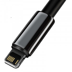 Cablu Incarcare Rapid Baseus Tungsten Gold USB la Lightning 2.4A