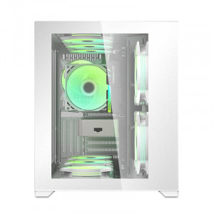 Carcasa pentru computer Darkflash C305 ATX (alba) - Img 4