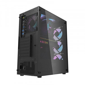 Carcasa pentru computer Darkflash DK352 Plus cu 4 ventilatoare (negru) - Img 3