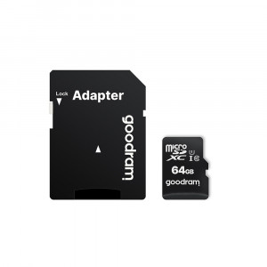 Card de memorie microSDXC 64GB GoodRam