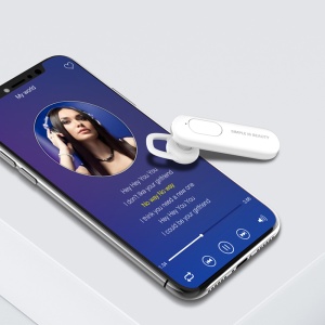 Casti Bluetooth Wireless In Ear XO BE4 (Alb)