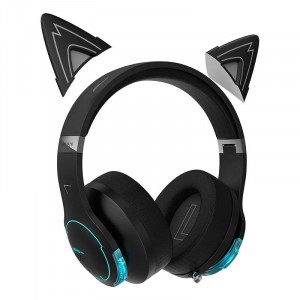 Casti Wireless Gaming Edifier HECATE G5BT Noise Cancelling ENC (negru)