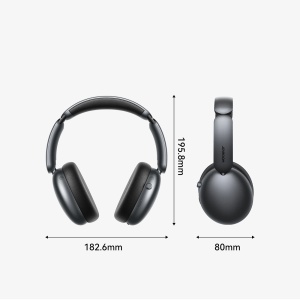 Casti Wireless Bluetooth 5.4 Over Ear Joyroom J-Head Series JR-JH1 ANC (Negru)