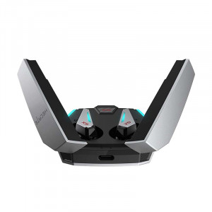 Casti Wireless Gaming Edifier TWS HECATE GX07, ANC Noise Cancelling (gri)