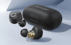 Casti wireless TWS BlitzWolf BW-FYE13 bluetooth 5.2 (negru) - Img 2