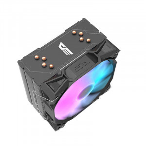 Coller CPU LED racire activa procesor Darkflash S11 (radiator + ventilator 120x130) negru - Img 2
