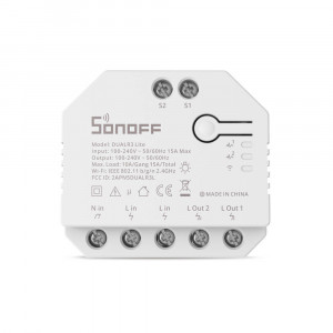 Switch Smart WiFi Sonoff Dual R3 Lite