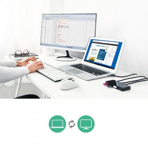 hub switch splitter 2 calculatoare