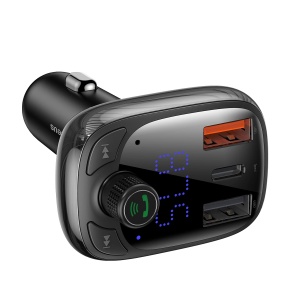 Incarcator Auto Transmitator MP3 Bluetooth Baseus T-Shaped S-13 (negru) CCMT000101