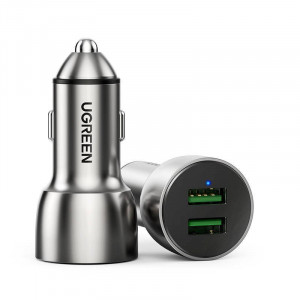 Incarcator Auto Rapid UGREEN QC 3.0, 2xUSB, 36W
