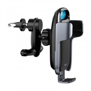 Incarcator auto wireless cu suport electric Baseus Milky Way (15W) negru WXHW02-01 - Img 3