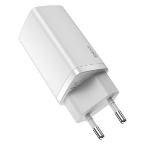 Incarcator rapid de calatorie Baseus GaN2 Lite USB+C 65W EU (alb) CCGAN2L-B02 - Img 4