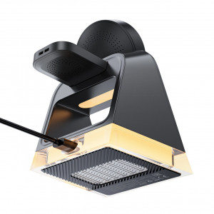 Incarcator Wireless Inductie Suport Birou 3in1 Acefast E17 MagSafe