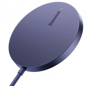 Incarcator wireless magnetic Baseus Simple Mini3 15W (violet)