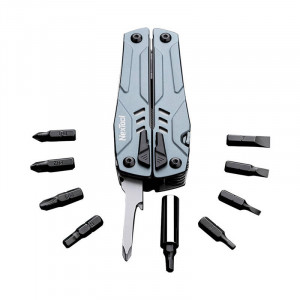 Instrument multifunctional Nextool NE20045 15 in 1 + set de biti (albastru) - Img 2