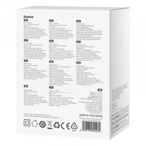 Mini incarcator de perete Baseus GaN5 30W USB-C (violet) CCGN070705 - Img 8