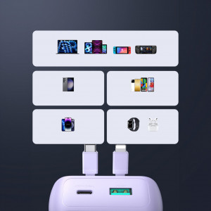 Mini Powerbank Joyroom JR-PBC07 20000mAh 30W USB-C, Lightning