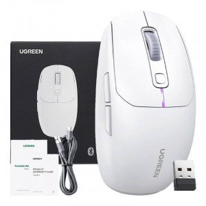Mouse Wireless Bluetooth 2.4G 3 moduri UGREEN MU103 