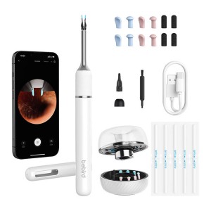 Otoscop cu camera pentru curatare urechi Bebird