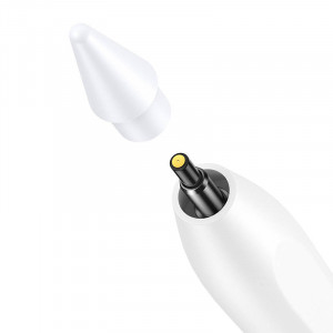 Pix Stylus LED capacitiv pentru telefon/tableta Baseus Smooth Writing (alb) SXBC000202 - Img 5