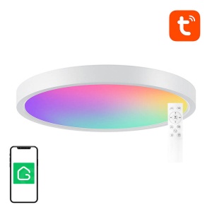 Plafoniera LED Smart WiFi/Bluetooth 30cm 16M RGBCW Gosund LB12 1920lm Tuya + Telecomanda (Alb)