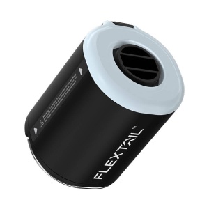 Pompa Aer Portabila Wireless 3-In-1 Flextail Tiny Pump 2X, Lanterna Incorporata 40lm, 180 l/min (Negru)