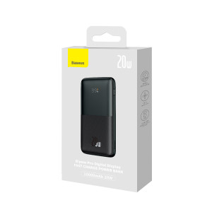 Powerbank Baseus Bipow Pro 10000mAh, 2xUSB, USB-C, 20W (negru) PPBD040101 - Img 10