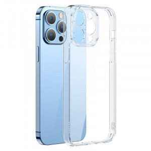 Set husa sticla transparenta si sticla securizata Baseus SuperCeramic pentru iPhone 14 Pro ARCJ000102 - Img 2