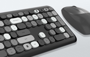 Set tastatura + mouse wireless MOFII 666 2.4G (negru) 