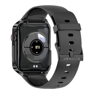 Smartwatch Ceas Inteligent Bluetooth 5.1 Blitzwolf BW-HL6 Ecran Tactil 1.85 Inch IP67 (Silicon Negru)
