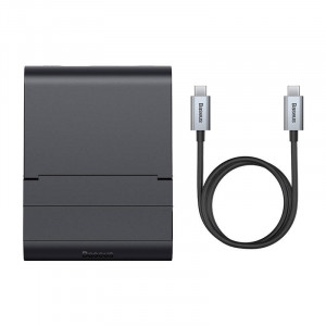 Statie Andocare Hub USB-C Pentru Smartphone Baseus Pro Mate, PD, 100 W (negru) 