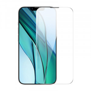 Sticla securizata Baseus Crystal rezistenta la spargere si la praf 0.3 mm pentru iPhone 14 Plus/13 Pro Max (2buc) SGJC040202 - Img 1