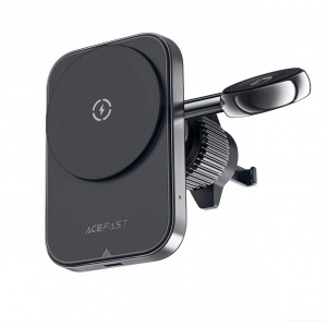Suport Auto Telefon/Smartwatch Acefast D18 Incarcator inductiv MagSafe / Qi 15W 