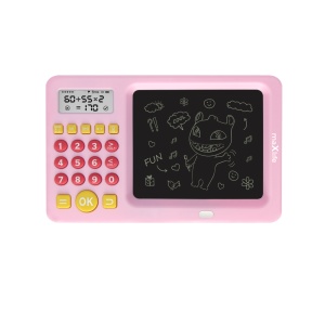Tabla de Scris Pentru Copii Maxlife cu Calculator MXWB-01 (Roz)
