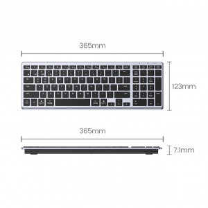tastatura wireless cu membrana