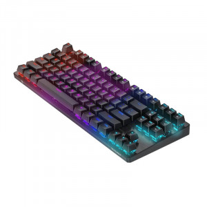 Tastatura pentru jocuri BlitzWolf BW-KB2, mecanica, comutator albastru (RGB) - Img 3