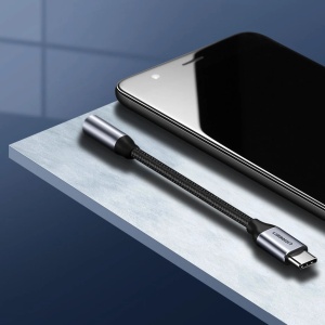 Adaptor USB C Jack Audio UGREEN USB-C la mini jack 3.5mm 30632
