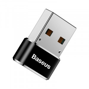 Adaptor USB-C la USB-A Conversie BASEUS 5A (negru) CAAOTG-01