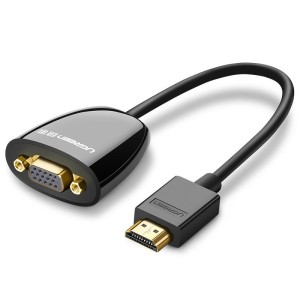 Adaptor Video HDMI la VGA UGREEN MM105, fara sunet (negru) 40253
