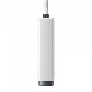 Adaptor Retea Baseus Lite Series USB-C la RJ45 (alb) WKQX000302