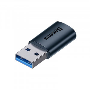 Adaptor USB-A la USB-C Baseus Ingenuity OTG (albastru) ZJJQ000103