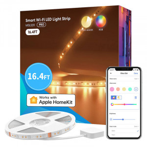 Banda LED Smart WiFI cu RGBWW Meross MSL320 (5 metri) HomeKit