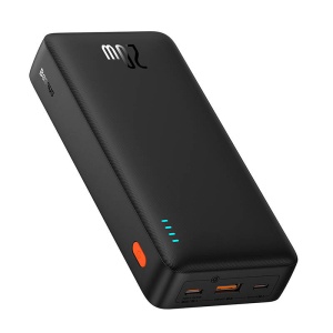 Baterie Externa Powerbank Baseus AirPow 20000mAh 20W USB, USB-C si Micro USB (Negru)