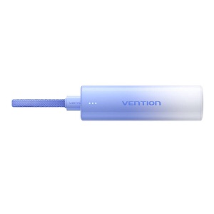 Baterie Externa Powerbank Vention 5000mAh, 20W Cablu USB-C la Lightning (Albastru)